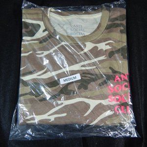 Anti Social Social Club Ghost Camo Tee Medium ASSC SS18
